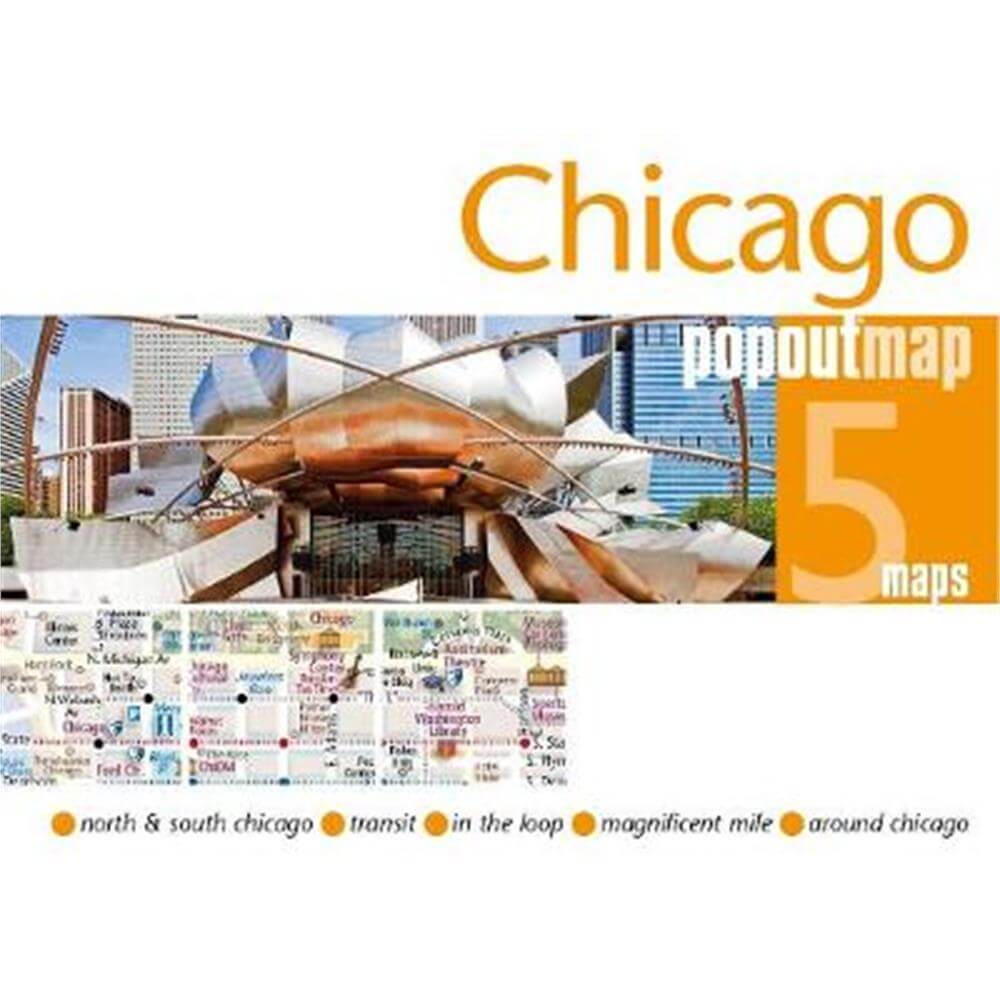 Chicago PopOut Map - PopOut Maps